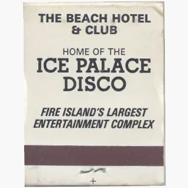 Roy Thode August 1981 "Morning Music" Ice Palace Cherry Grove, Fire Island, NY